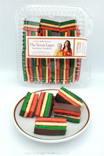 The Seven Layer - Rainbow Cookies