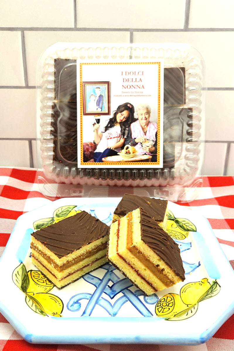 Nonna's Seven Layer Cookies with Peanut Butter and Jelly