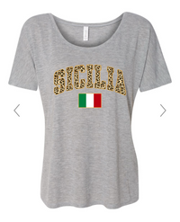 Sicilia Leopard Print Slouch