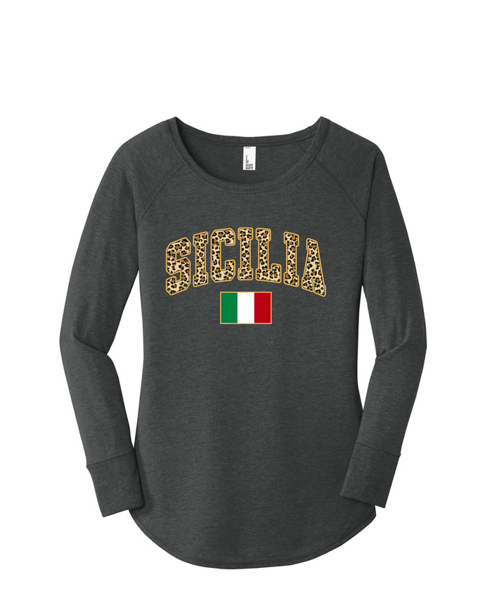 Sicilia Leopard Print Tunic