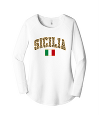 Sicilia Leopard Print Tunic