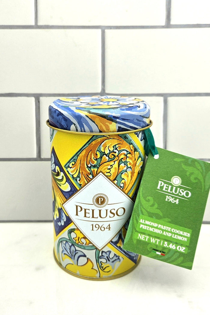 Almond Paste Cookies - Pistachio and Lemon in Gift Tin