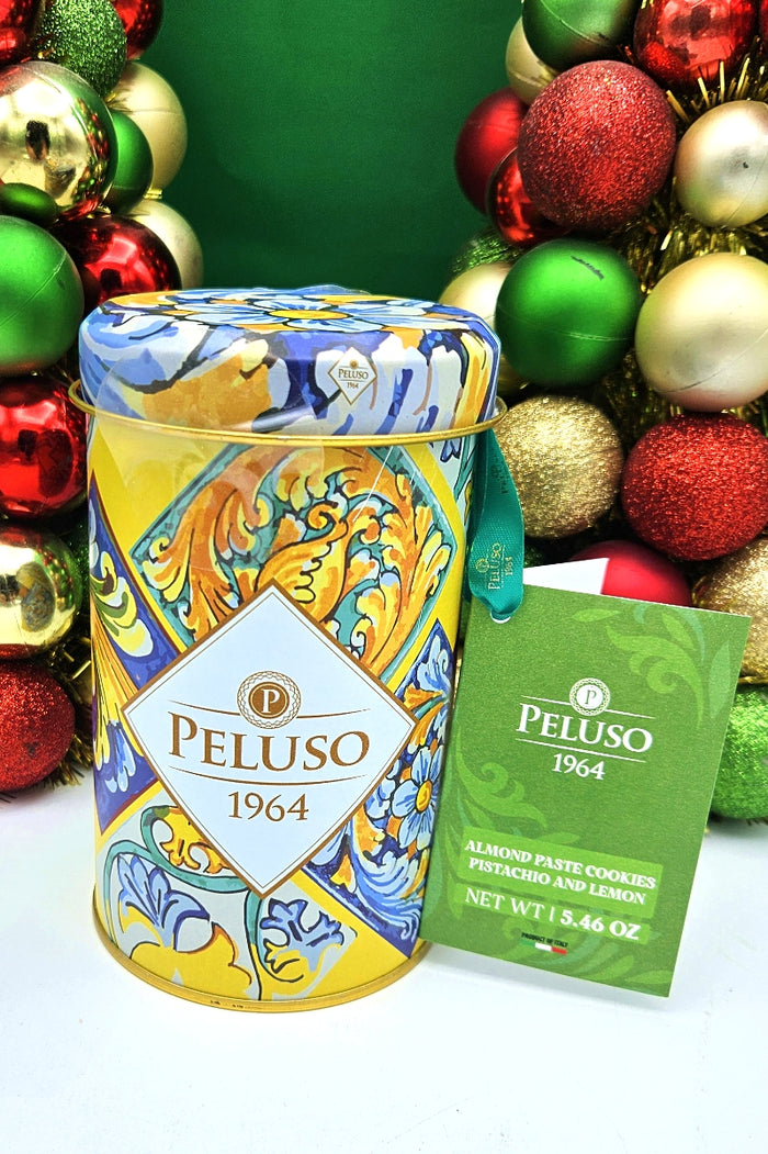Almond Paste Cookies - Pistachio and Lemon in Gift Tin