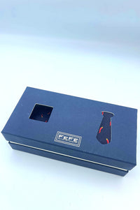 Cornicello Silk Tie  and Pocket Square Set - Made in Italy