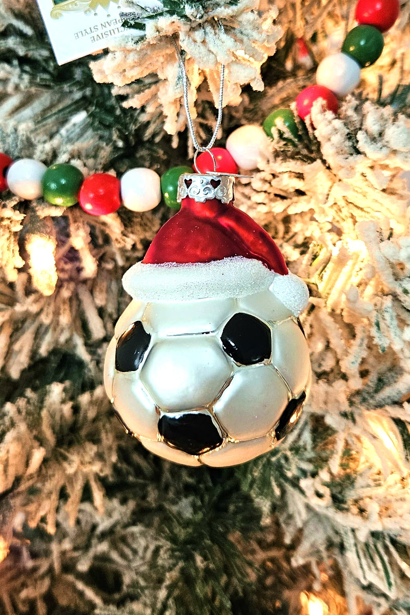 Soccer Ball Christmas Ornament