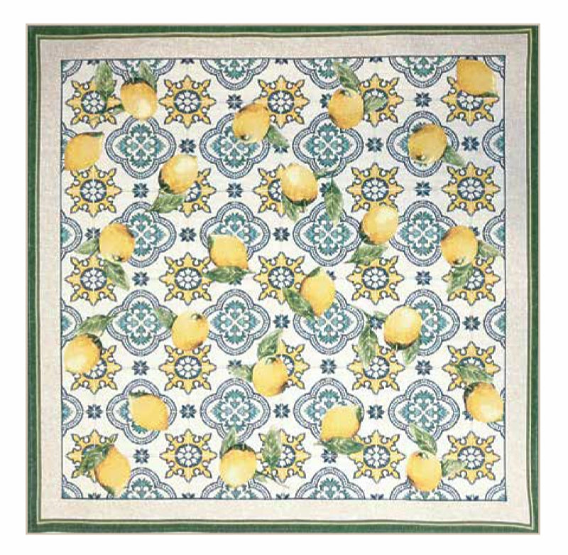 The Sorrento Table  Topper - 40" x 40" - Made in Italy