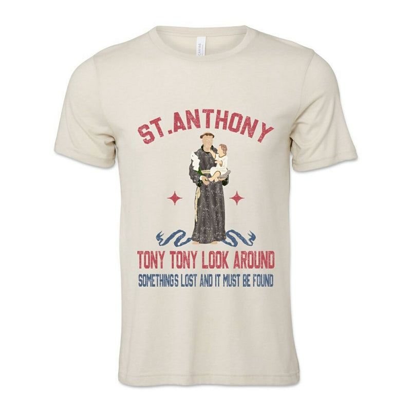 The Distressed St. Anthony Tee - Unisex