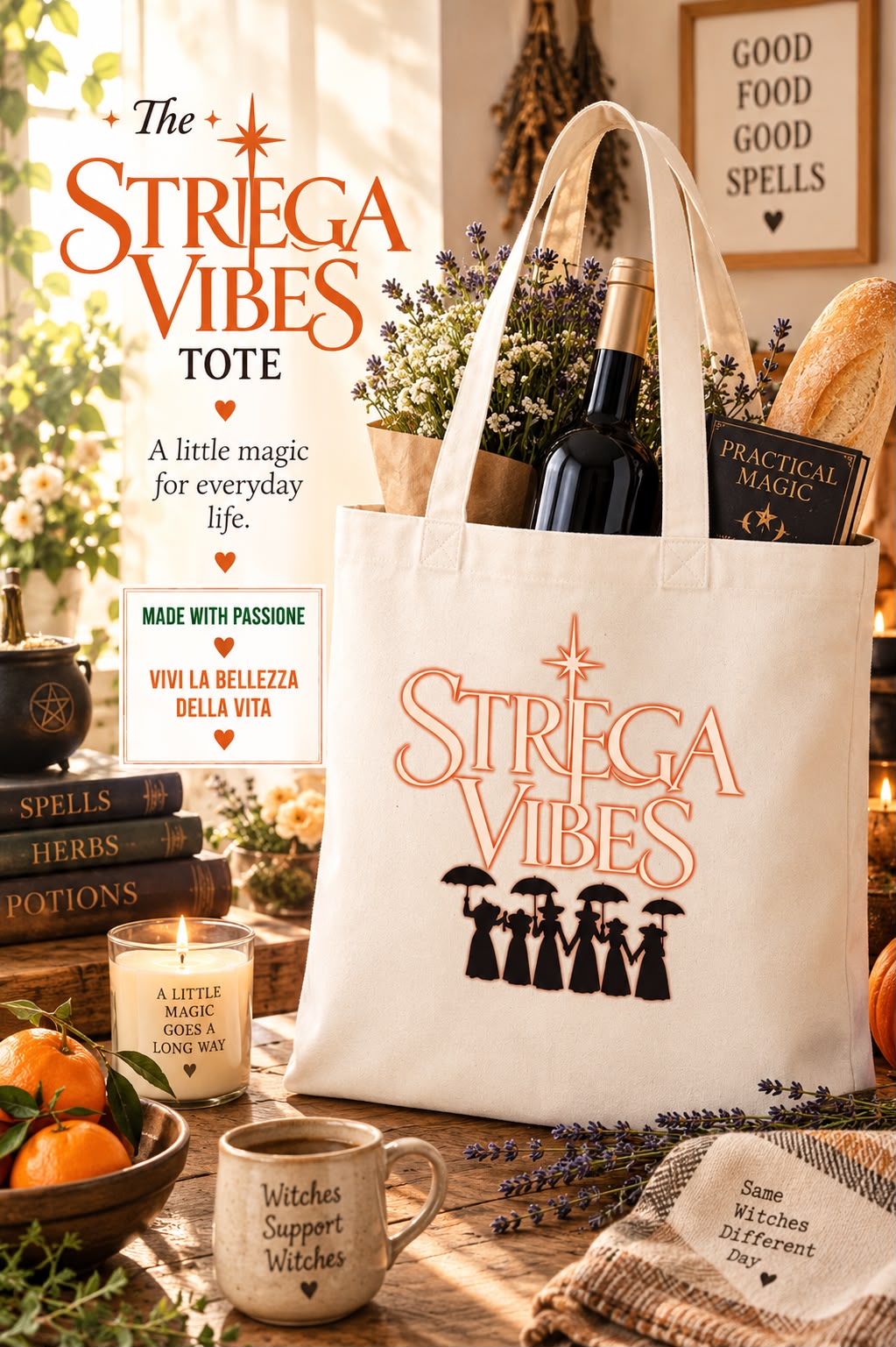 The Strega Vibes Tote