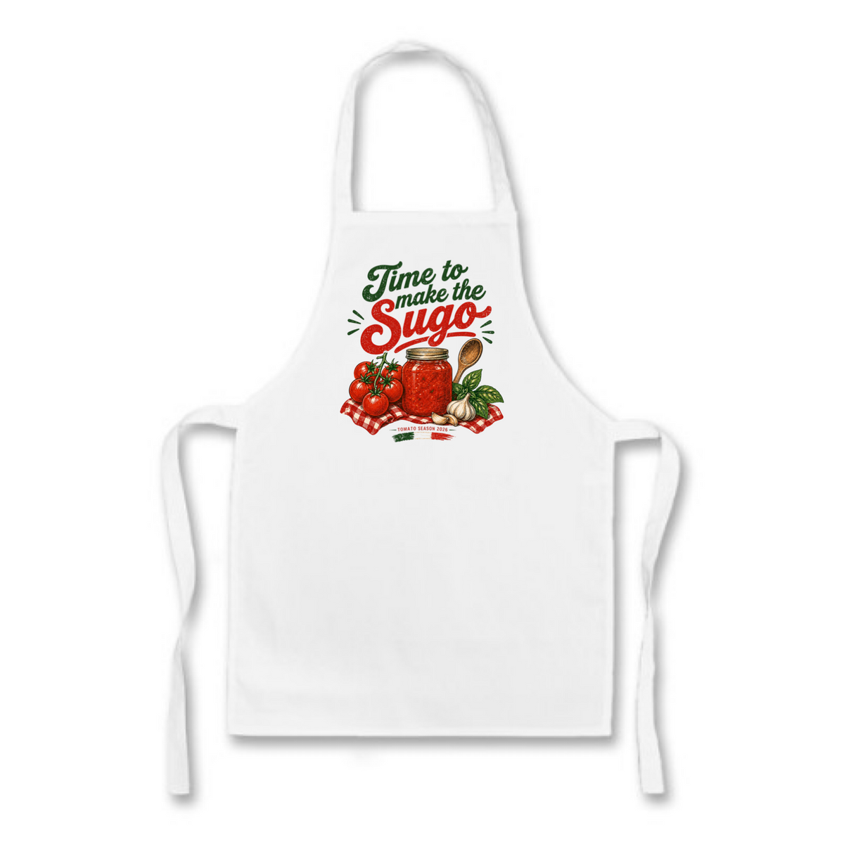Time to Make Sugo Apron