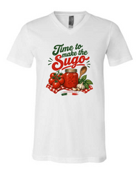 Time to Make Sugo - V-Neck Shirt
