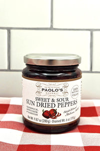 Sweet & Sour Sun Dried Peppers