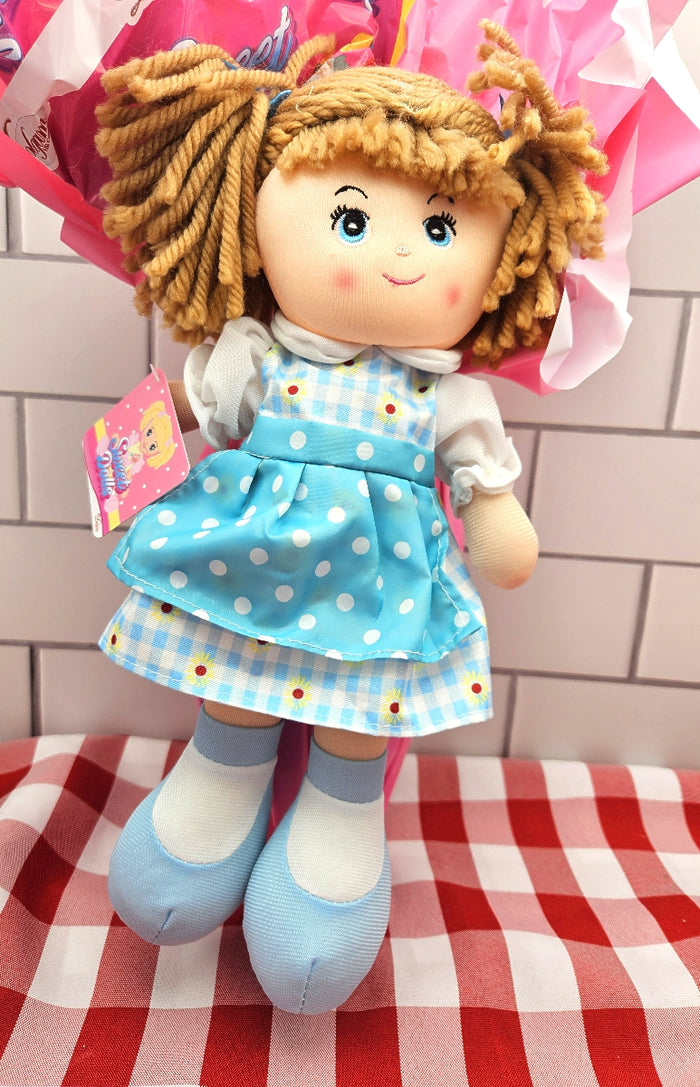 Milk Chocolate Easter Egg with a Sweet Doll