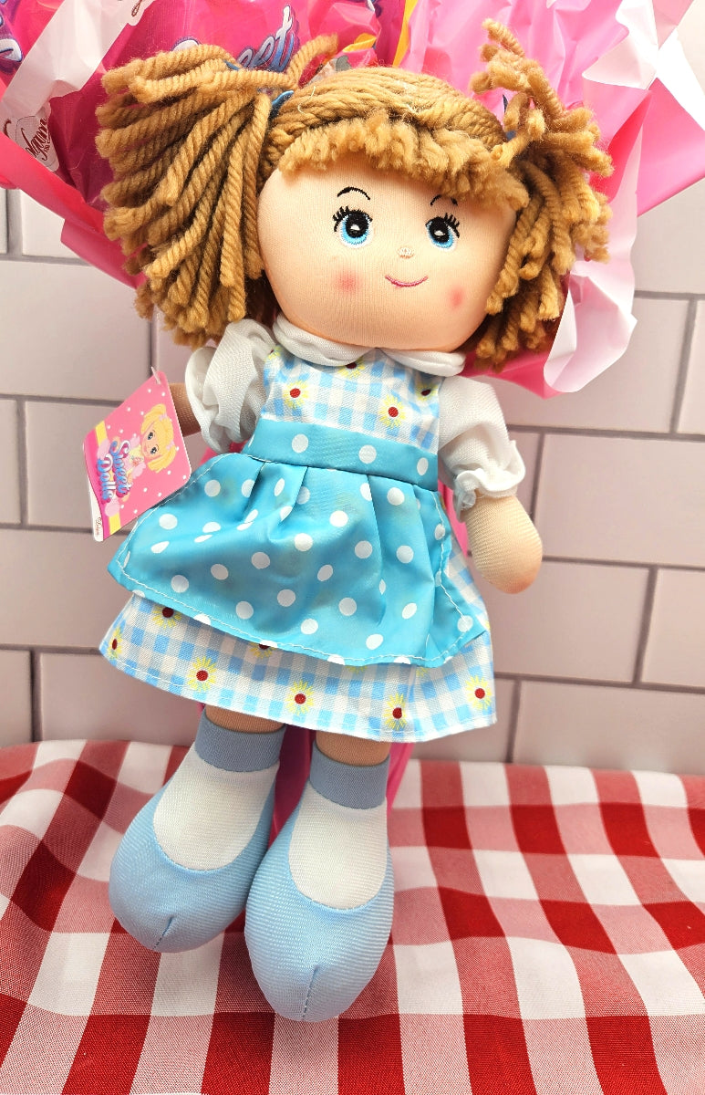 Milk Chocolate Easter Egg with a Sweet Doll