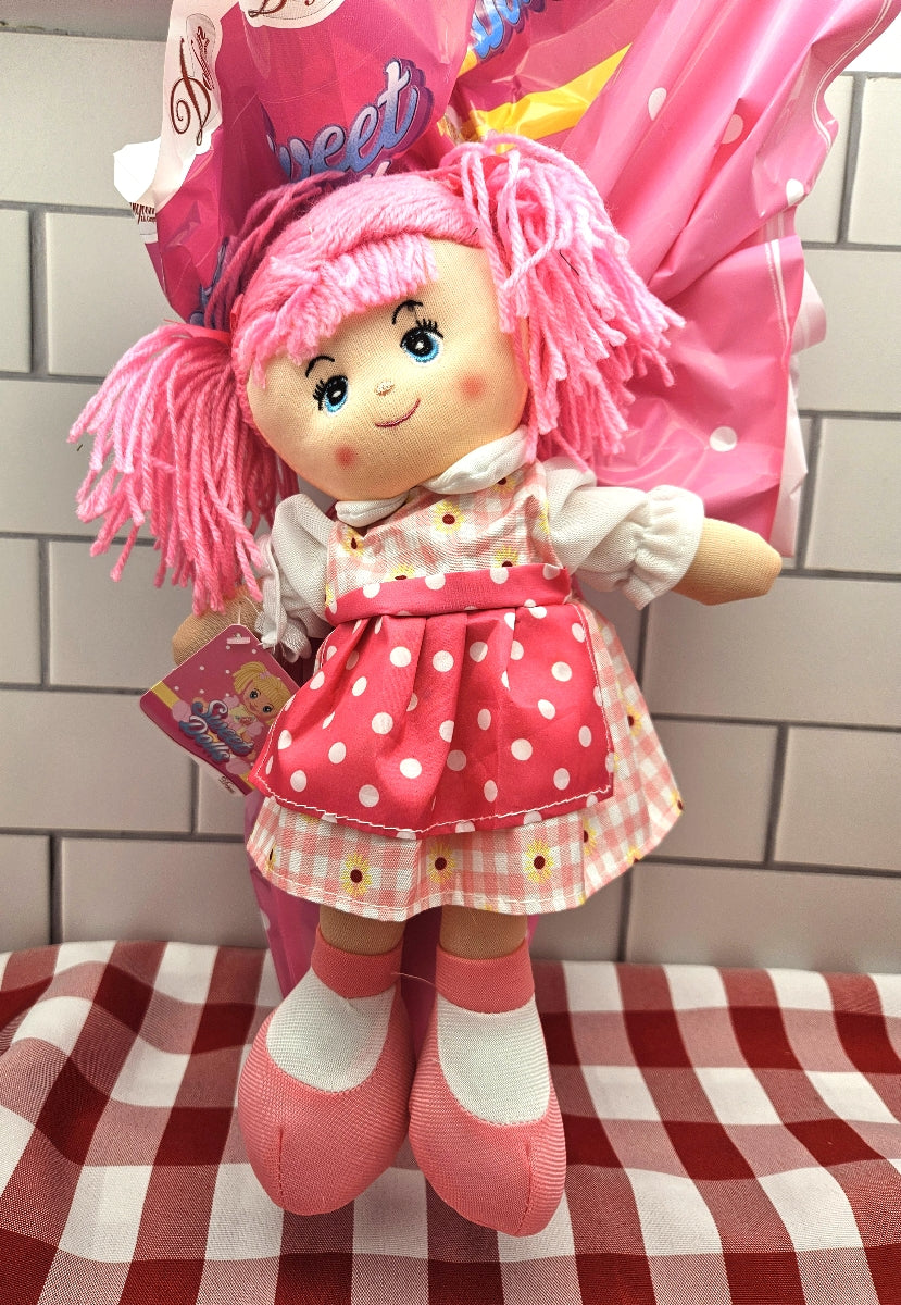 Milk Chocolate Easter Egg with a Sweet Doll