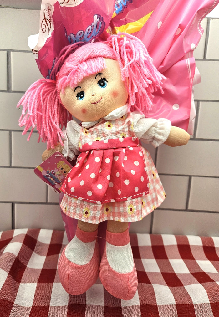 Milk Chocolate Easter Egg with a Sweet Doll