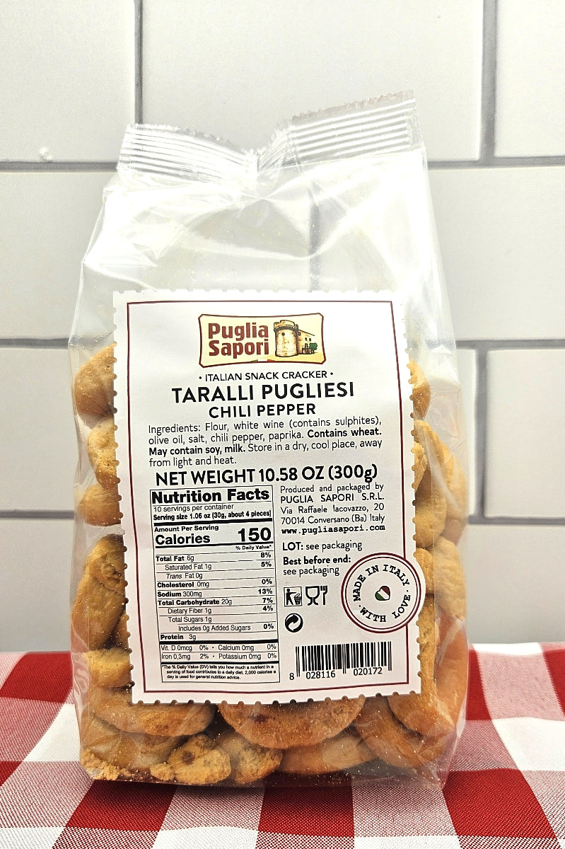 Chili Pepper  Taralli from Puglia