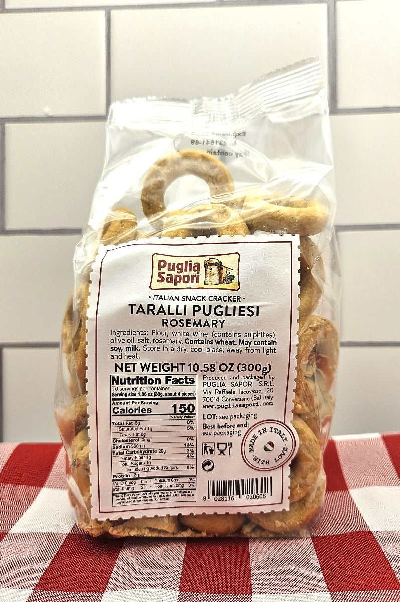 Rosemary  Taralli from Puglia