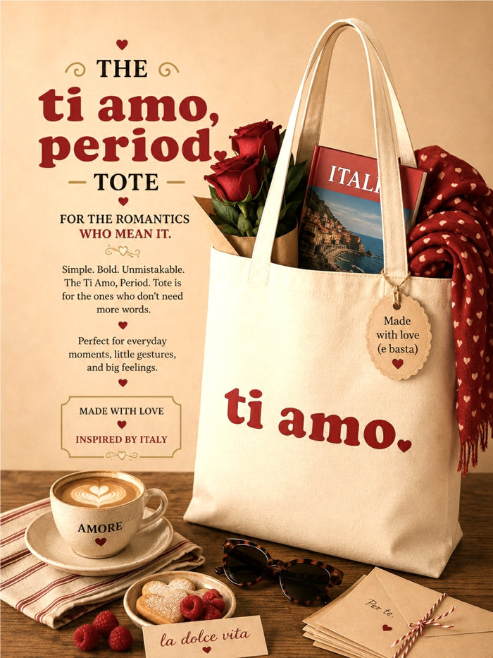 ti amo tote bag