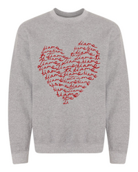 The Ti Amo Script Sweatshirt