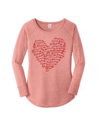 The Ti Amo Script Tunic