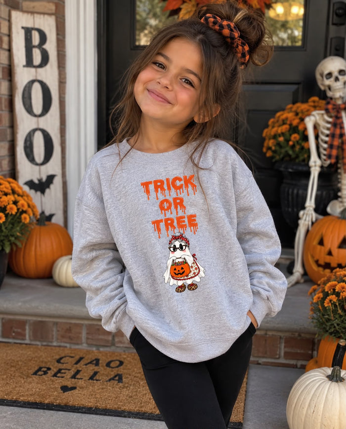 The Trick or Tree Sweatshirt - Kids - Youth