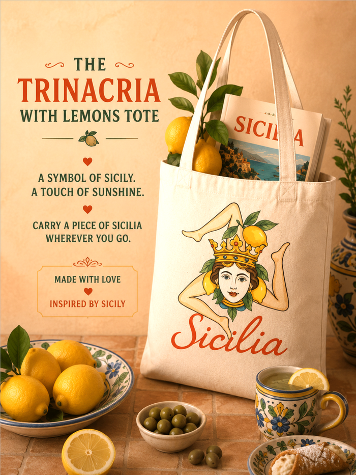 The Trinacria with Lemons Tote