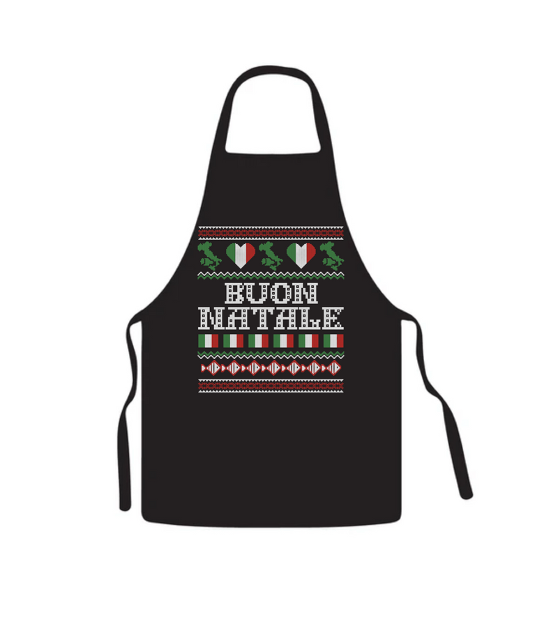 The Buon Natale Ugly Christmas Apron