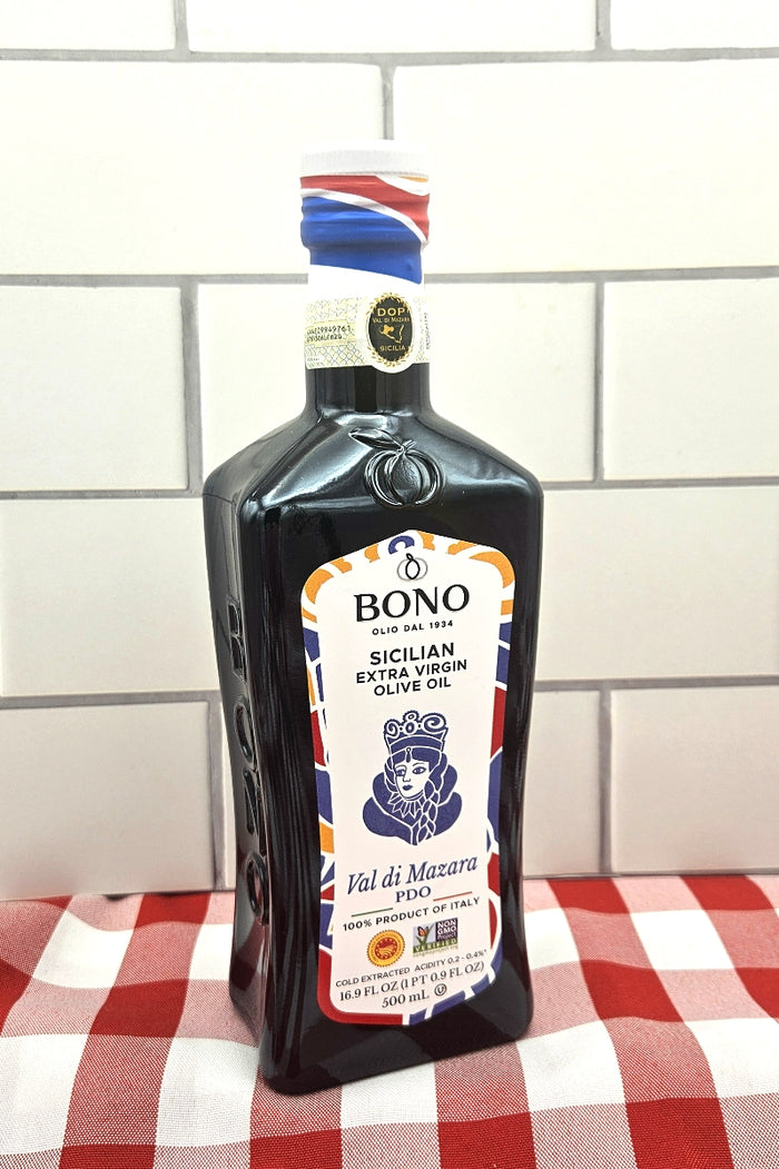 Val di Mazara Olio Bono di Sicilia - PDO - 100% Italian Olives - 500 Ml