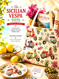 The Sicilian Vespa Tote