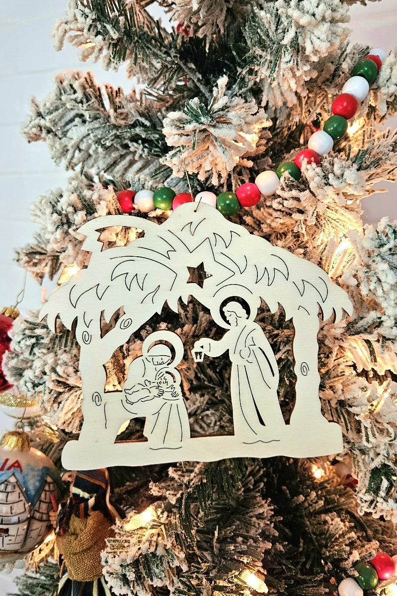 Wooden Nativity - Made in Italy