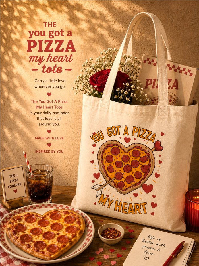 You Got  A Pizza My Heart Tote