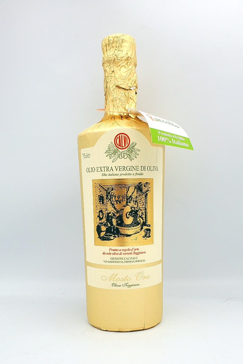 Mosto Oro Unfiltered Extra Virgin Olive Oil by Calvi  - 100% Italian Olives
