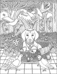 Precious Animals - Coloring Book - With Dedication
