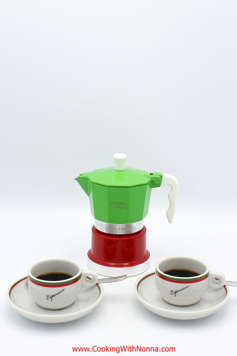 La Dolce Vita Espresso Coffee Pot -  Makes 2 Cups