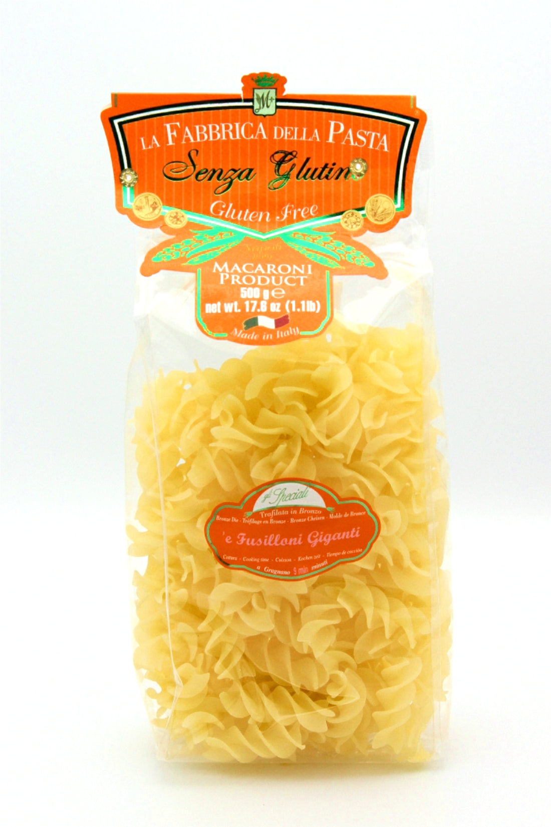 Fusilloni Giganti - Gluten Free - Fabbrica della Pasta
