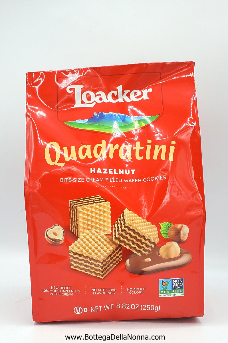 Loacker Wafer Quadratini - Hazelnut