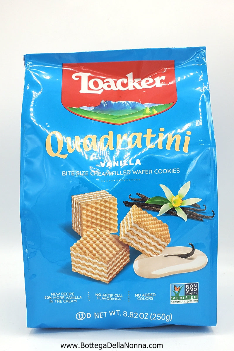 Loacker Wafer Quadratini - Vanilla