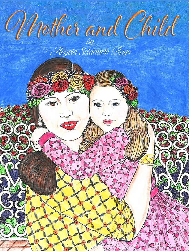 Mother and Child - Coloring Book - With Dedication