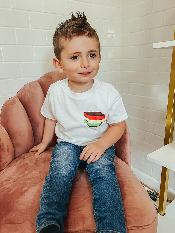 The Rainbow Cookie Pocket Tee - Boys