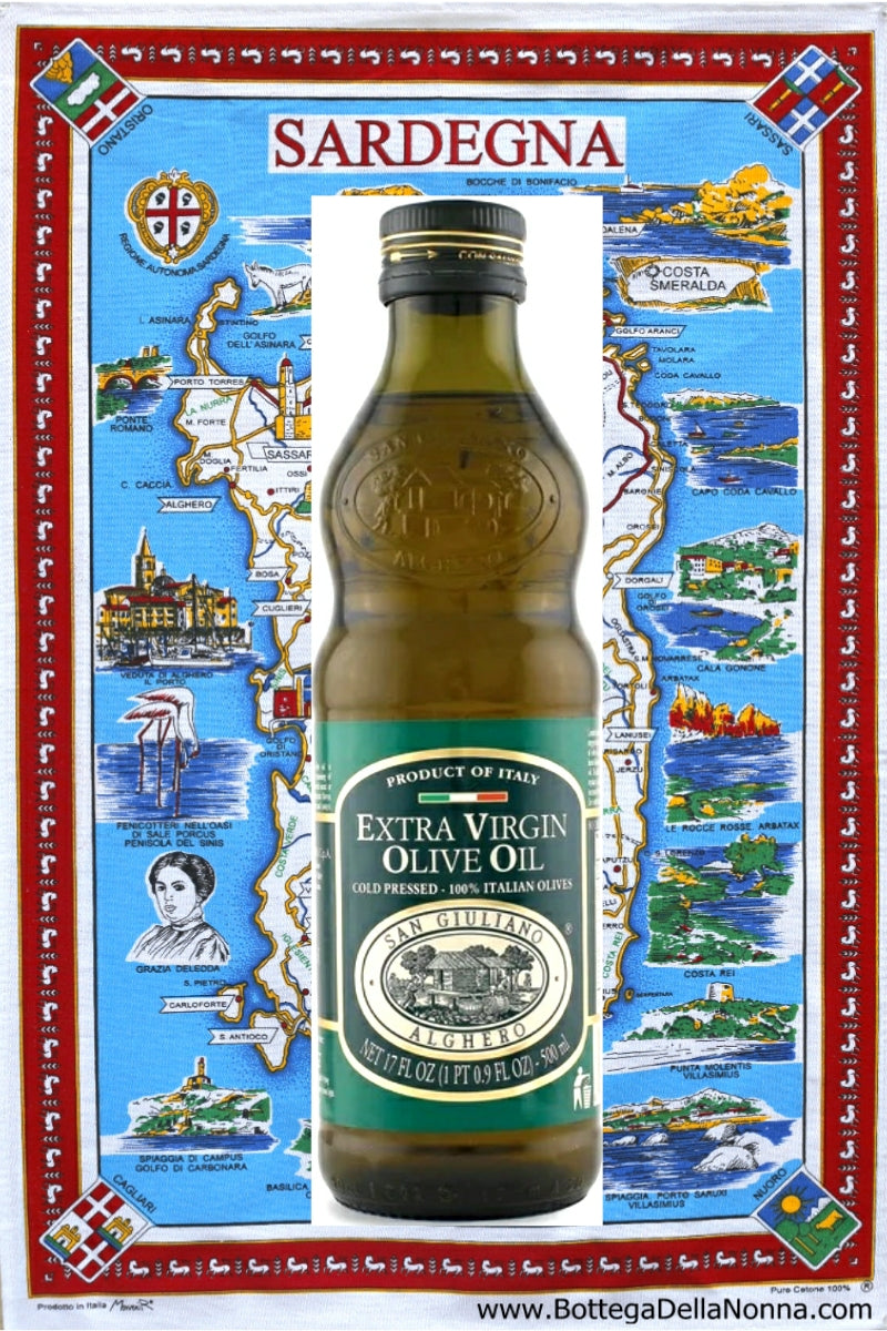 Extra Virgin Olive Oil - San Giuliano Alghero