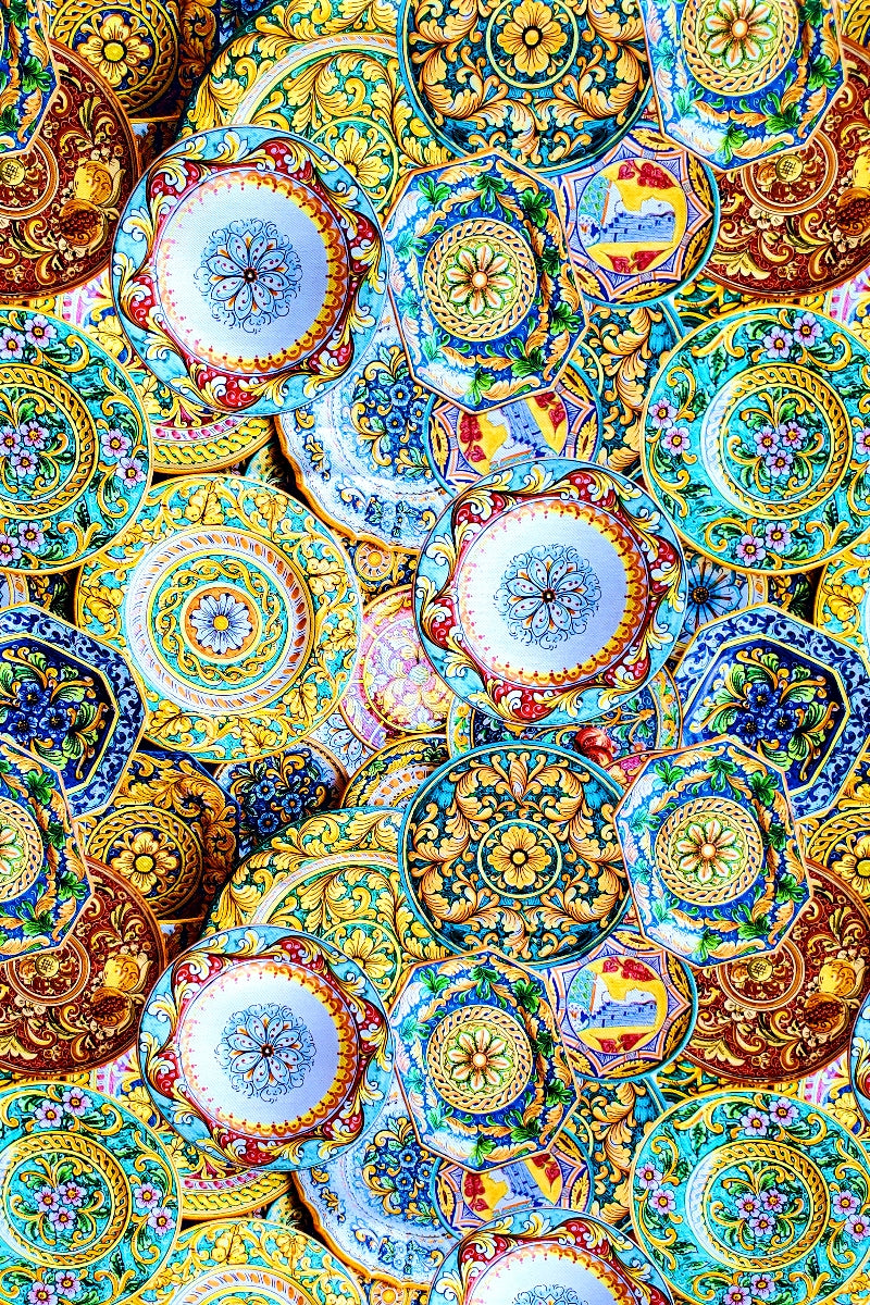 The Painted Plate Napkin