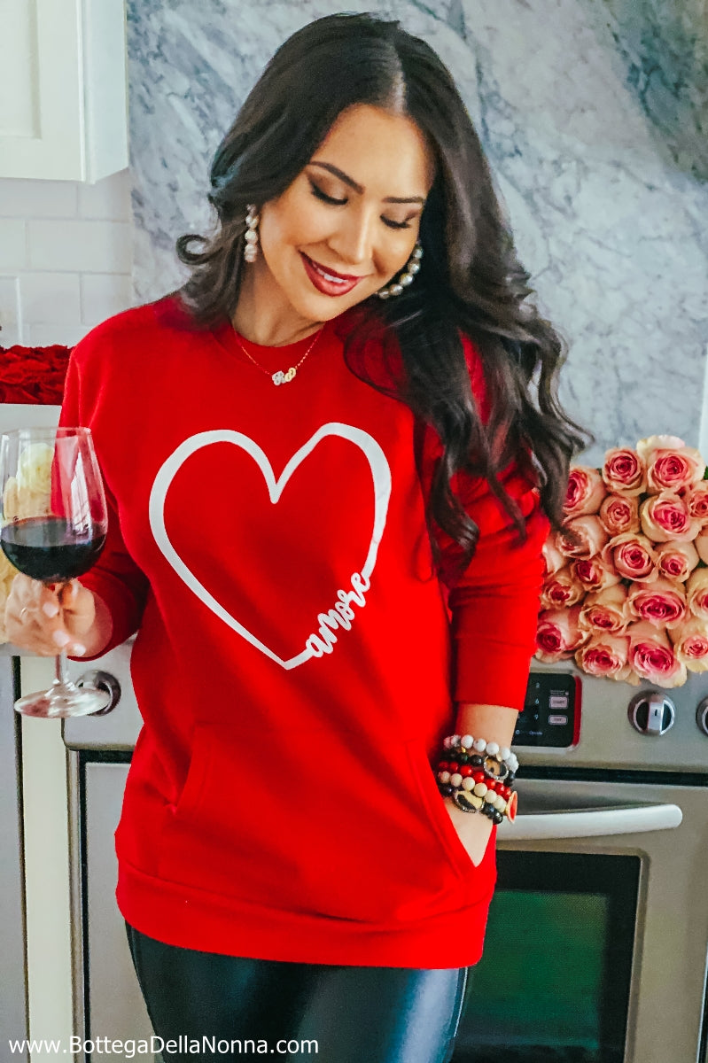 The Amore Pocket Sweatshirt