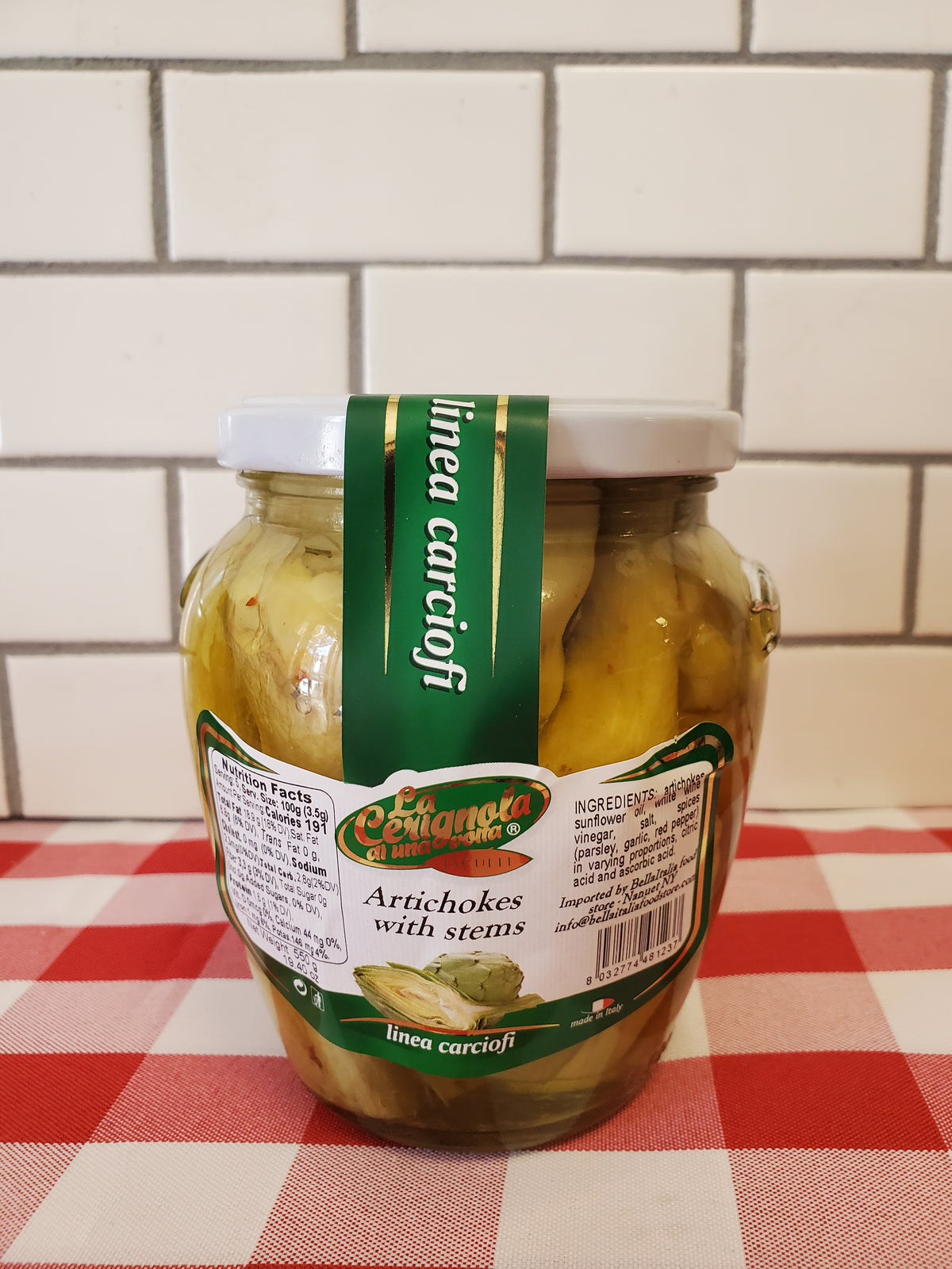 Artichokes with Stems from Puglia