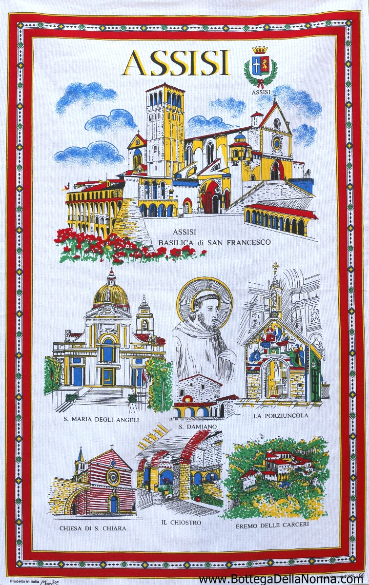Assisi - Dish Towel - Made in Italy