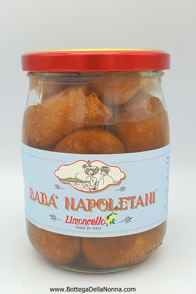 Baba` Napoletani al Limoncello - 500 Gr