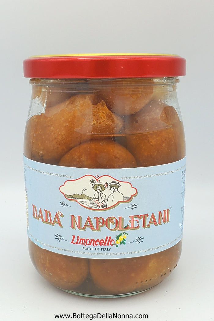 Baba` Napoletani al Limoncello - 500 Gr