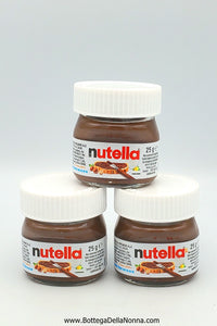 Baby Nutella 25 Grams Glass Jars - Imported from Italy - 3 Jars