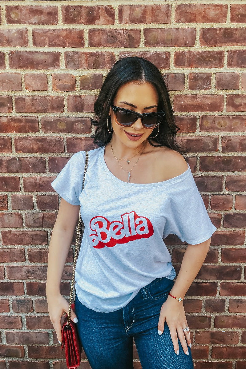 The Bella Barbie Slouch Shirt