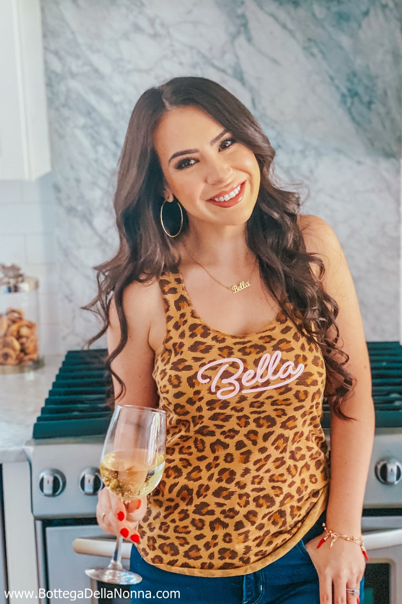 The Bella Leopard Tank