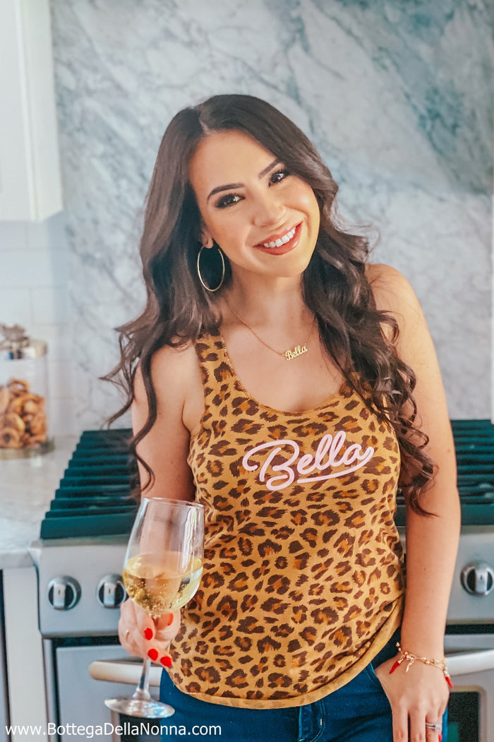 The Bella Leopard Tank